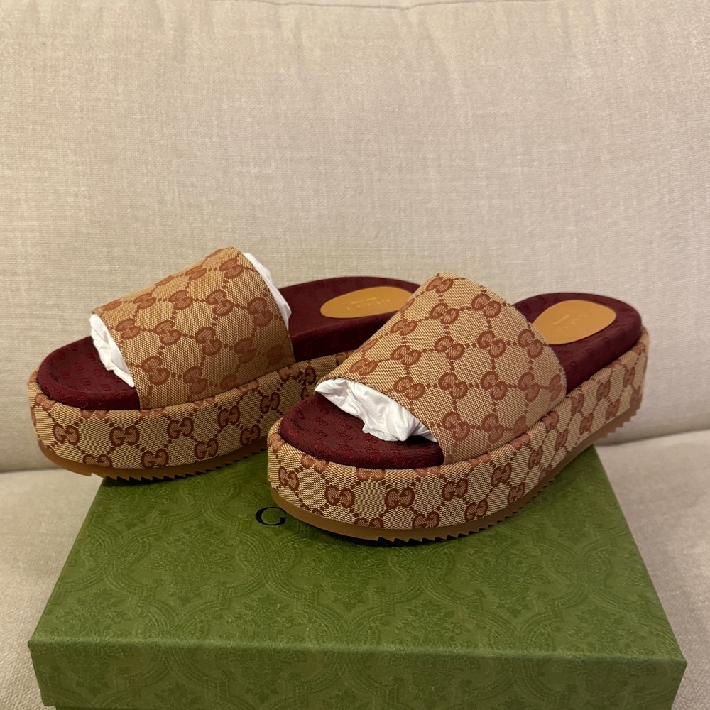 Brand new and authentic tic Gucci platforms